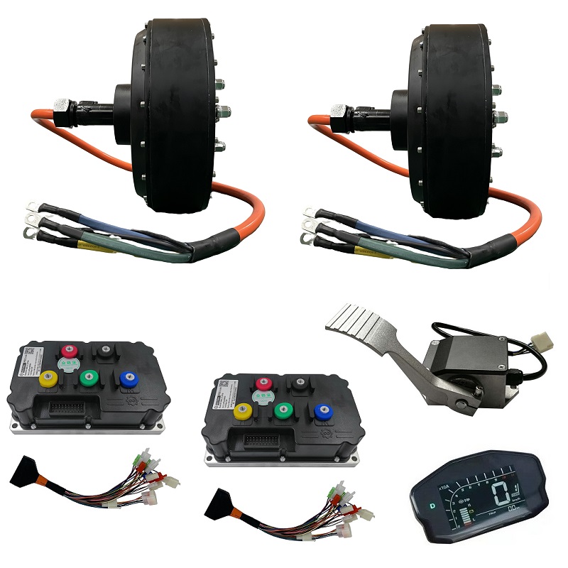محرك QS 273 مزدوج بقوة 8000 وا - مراجعة Side Hung Mid Drive Motor Kit وسعره