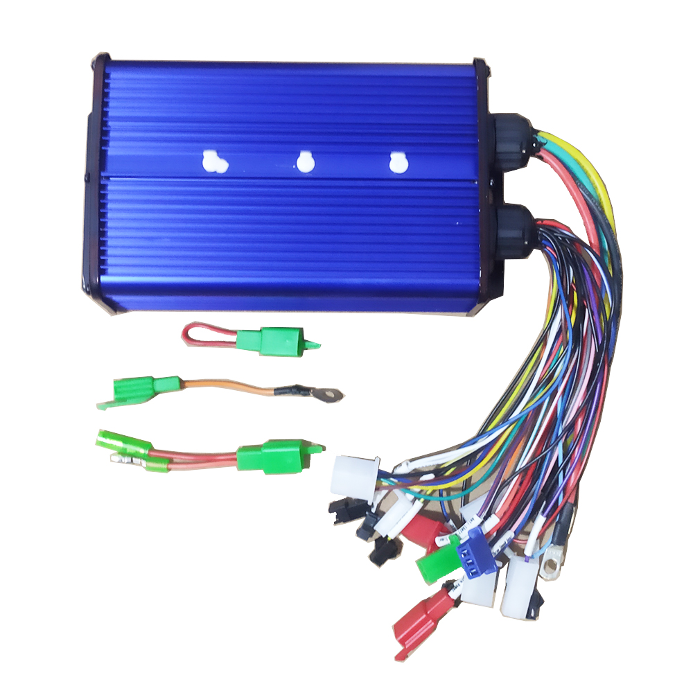36 فولت 48 فولت 60 فولت 72 فول - مراجعة Dual Motor Ebike Kit 2000W وسعره